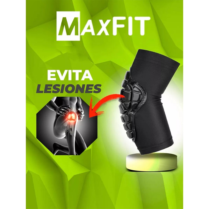 Maxfit Par De Rodilleras De Protección Para Ciclismo Mtb001 Maxfit