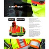 Pioneer High Visibility Mesh Tear-Away Safety Vest with Adjustable Front,
