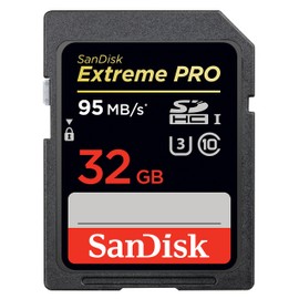 SanDisk Extreme PRO 32 GB SDHC UHS-I Memory Card - Frustation-Free Packaging