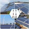 Thlevel Solar Cable, Y Splitter, Solar Panel Cable, Male and