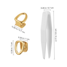 Garneck Tooth Grill Grills for Teeth 2pcs Mouth Grill Caps for Teeth Jewelry Hollow Design Hip Hop Party Accessories Stylish Grill for Your Teeth for Cosplay and Costume Events