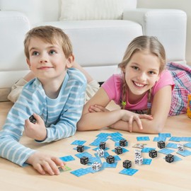 Dice Counter Token Dice Loyalty D6 Dice, 48 Pieces Dice Counter Compatible MTG CCG Card Game Accessories with Storage Bags for All Types of Table Games, Parties, Family Celebrations