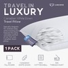 Lincove Canadian Down Feather Travel Pillow - Plush Luxury Pillows