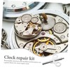 LALAFINA 2pcs Steel Clock Winding Key Durable Clock Tool Lightweight