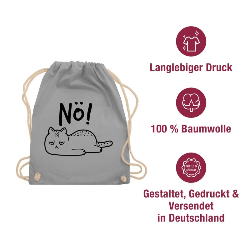 Shirtracer - Gym Bag Backpack - Bags - 'hm Nö