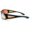 V.W.E. BiFocal Black Sunglasses With Copper Amber Driving Lens -