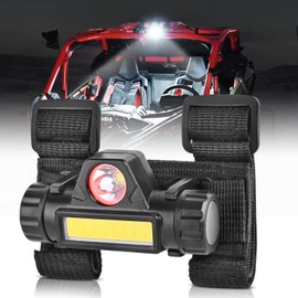 Nilight UTV Dome Light Universal 1.5”-2.0” Roll Bar Mount LED Interior Spot Flood Combo Beam LED Lights for UTVs ATVs Can-Am Polaris RZR Dune Buggy Golf Cart Off-Road Vehicle Boat