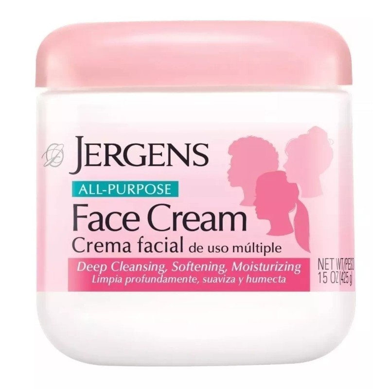 Jergens Crema Facial Multiuso De 15 Onzas
