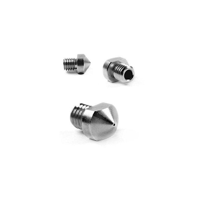 Genuine Micro Swiss Plated Wear Resistant Nozzle for Hexagon Hotend