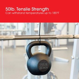 Power Gear 14-Inch Zip Ties, 25 Pack, Durable Nylon, Self-Locking, 50 Lbs. Tensile Strength, 4 Inch Maximum Diameter, Black, 18183