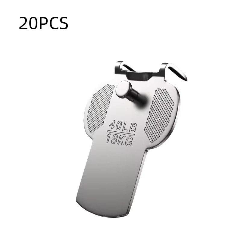 40 lb Claw Drywall Picture Hangers for Frames, Mirrors &