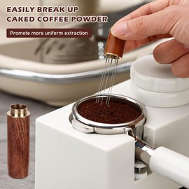 MEISO Cepillo para Cafetera, Cepillos Limpieza para Máquina Café, Kit Cepillos Limpieza para Molinillo Café, Cepillos Café y Cepillo para Polvo Nailon para Cabezal Grupo Máquinas Café (6)