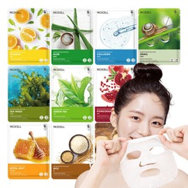 formulaLycocell (Discount event) Lycocell moisturizing mild mask pack 10 types x 10 sheets - soothing moisture transparent care (set 1) / (할인행사)리코셀 촉촉 순한 마스크팩 10종x10장 - 진정 수분 투명 케어(1번세트)