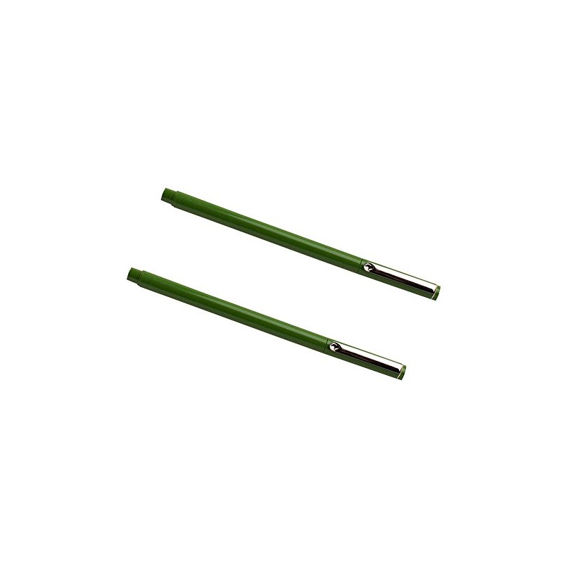 JAM PAPER Le Pen - Olive - Ultra Fine Tip