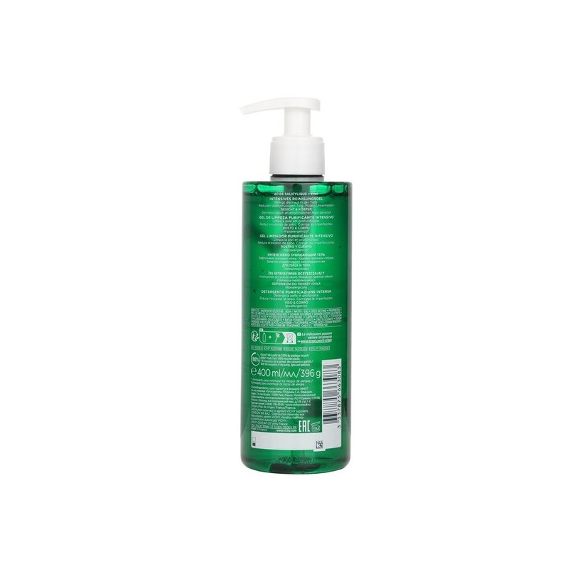 Vichy Normaderm Phytosolution Intensive Purifying Gel 400ml/13.5oz / 비쉬 놀마덤