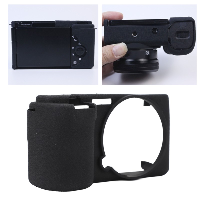 Soft Silicone Protective Case for ZV E10 Precise Openings Antislip