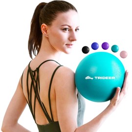 Trideer 9-Inch Pilates Ball for Exercise and Therapy