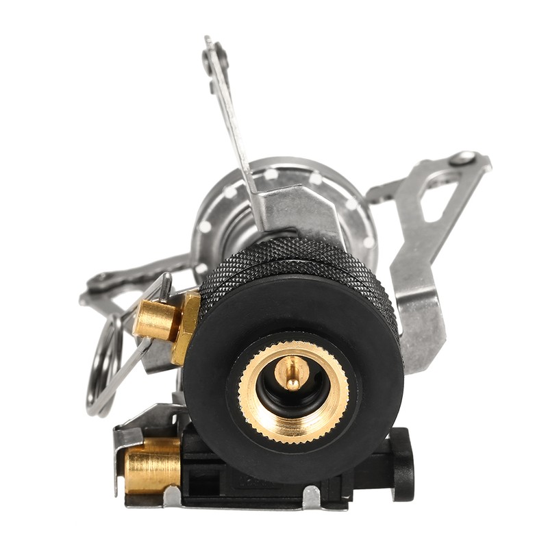 Mini Backpacking Canister Stove Burners Camping Outdoor Cooking Foldable Hiking