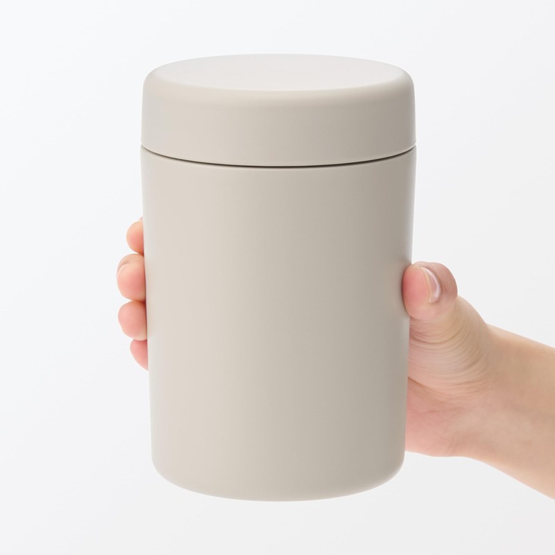 MUJI 84334603 Wide Mouth Easy to Wash Hot and Cold