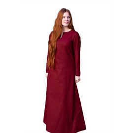 Burgschneider - Feme Underdress - Bordeaux (XXL, Unisex, Cotton) Historical - Early Medieval, Viking