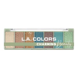 L.A. COLORS Alluring Beauty 7 Color Eyeshadow Palette, Charming CES496
