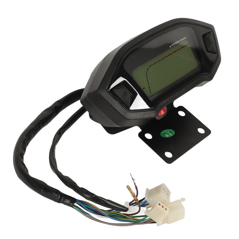Motorcycle Speedometer LCD Digital Tachometer Odometer for 110cc 125cc 150cc