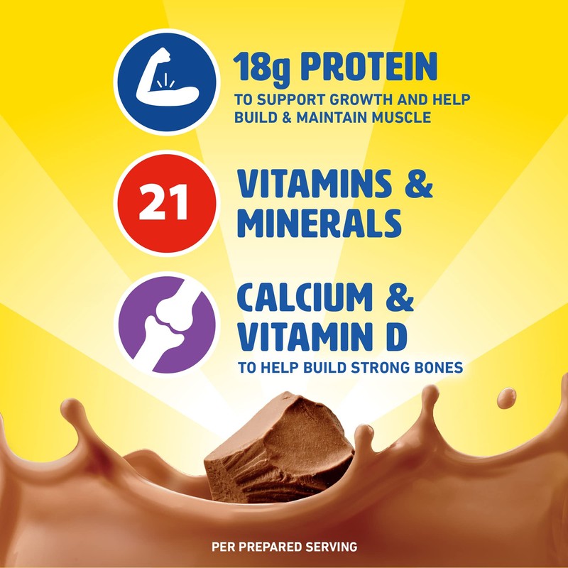 Carnation Breakfast Essentials High Protein Powder Drink Mix, Rich Milk