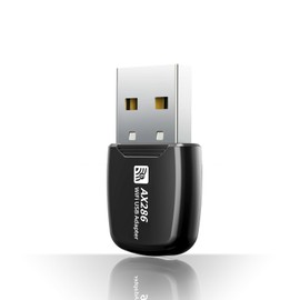Adaptador USB WiFi 6, tarjeta de red inalámbrica de 268 Mbps 2.4G, adaptador WiFi USB para PC/portátil/computadora, compatible con Windows XP/7/8.1/10