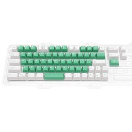 72-Key ABS Double Shot MINILA Keycap Set - Sugar x Mint