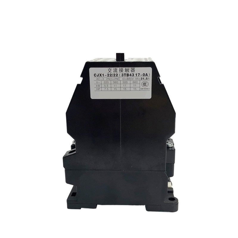 SAAWEE AC Contactor CJX1-22/22 3TB43 DIN Rail Mount 2NO 2NC
