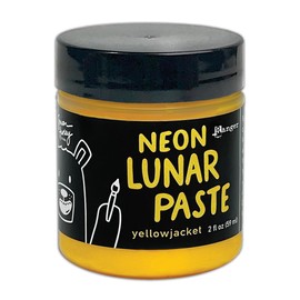 RANGER INDUSTRIES Yellowjacket Neon Lunar 2oz Stencil Paste, One Size, Yellow