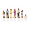 Guidecraft Wedgies Family Set of Wooden Figures - Kids Learning