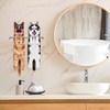 AGRIMONY GermanShepherd Dog Funny Hand Towels for Bathroom Kitchen -Cute