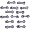 10Pcs Grey Silicone Sealing Bottle Straw Hole Grommets Stopper Lids
