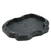 CYSFETENA Reptile Bowl,ABS Resin Long time Using Reptile Rock Food