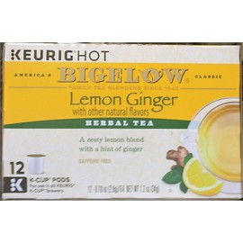 Bigelow Tea Lemon Ginger K Cup, 12 ct