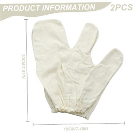 Guantes Exfoliantes de Seda Ajustables para Ducha con Masaje Corporal