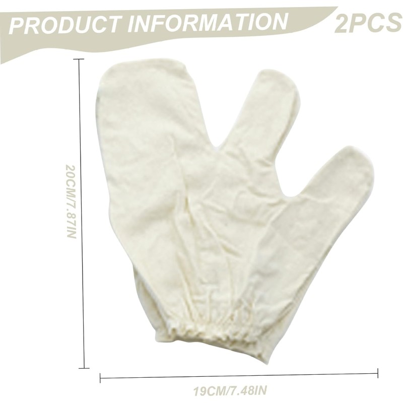 Guantes Exfoliantes de Seda Ajustables para Ducha con Masaje Corporal