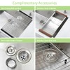 27 Inch Undermount Kitchen Sink -Bokaiya 27x19 Stainless Steel Undermount
