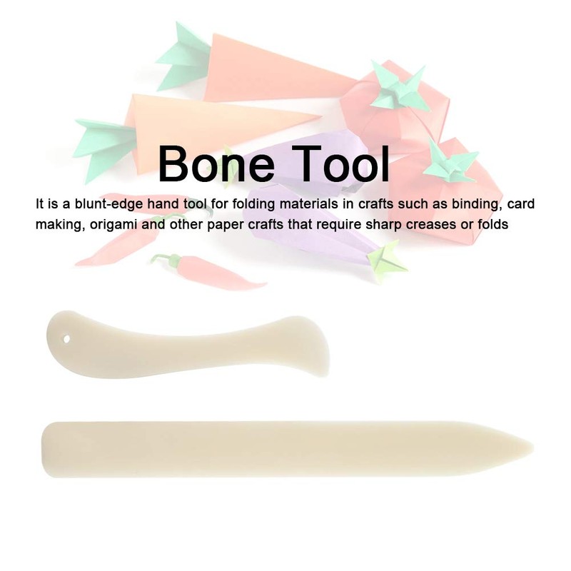 Bone Folder Tool, Durable Sturdy Flexible Bone Tool, for Home