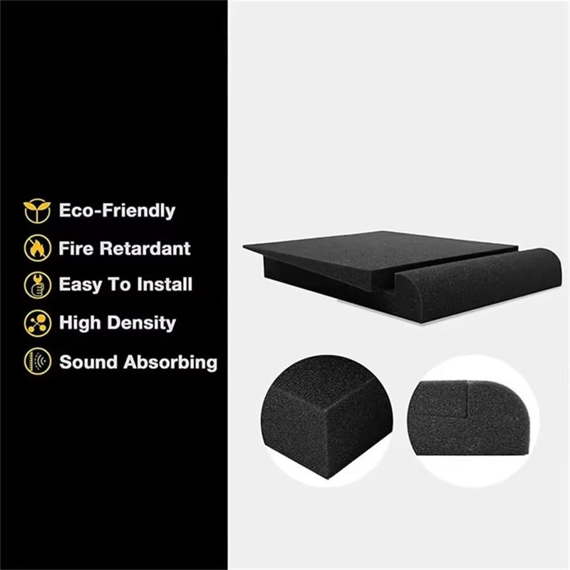 Snblzhef 1 Pcs Acoustic Foam Pads Studio Isolation Speaker Desktop