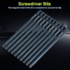 10 pcs 100mm 1/4" Hex Shank T25 Magnetic Security Star
