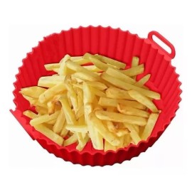 KFMX Molde Silicon Freidora Aire Circular Reutilizable 2 Piezas