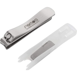 Remos Toenail Clippers Stainless Steel Rust Proof Strong leverage and specially designed for cutting toenails Nail Catcher Catcher catches cut nails Small nail file on back
