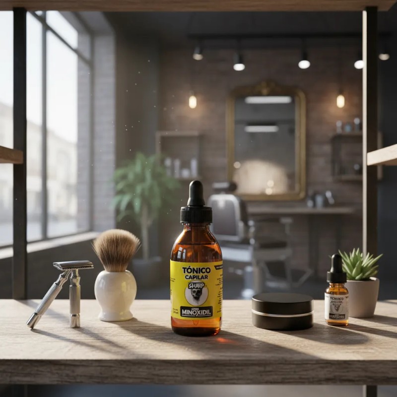 Tónico Capilar Sharp 120ml Cuidado Fortalecimiento