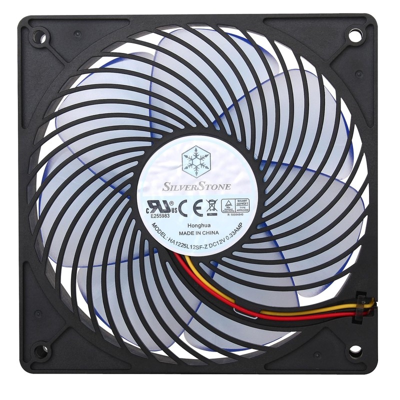 SilverStone SST-AP121 - Air Penetrator Computer Case Cooling Fan 120mm,