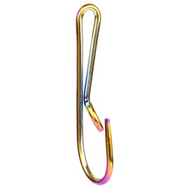 ZJZEY Irregular Color Fish Hook Hat Clip Hats Fish Hooks for Cap Tie Gift for Father Husband Friend Fishing Lover