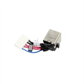 JINTAI For Dell E5450 E5470 DC Power Jack Port Dock Plug DC30100VB00 DC30100VA00 DC30100QC00 DC30100QD00 4XV4N 04XV4N 0P95KW P95KW DC Power Plug Socket Charging Port Power Supply Socket
