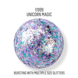 FolkArt Glitterific Pop Acrylic Craft Paint, Unicorn Magic 2 fl oz Premium Glitter Finish Paint, Perfect For Easy To Apply DIY Arts And Crafts, 11999