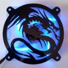 Custom Acrylic Flying Dragon Computer Fan Grill 92mm